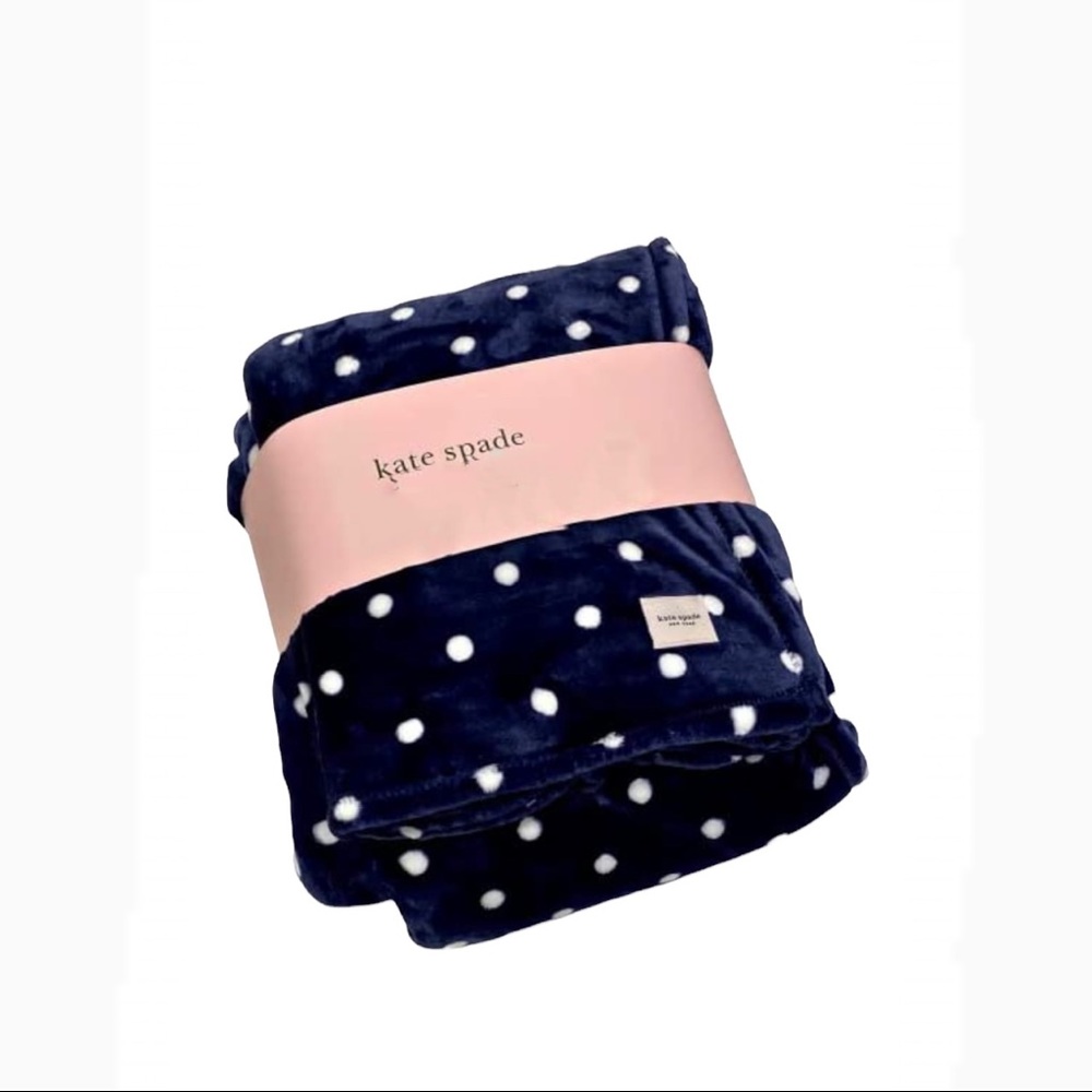 Kate Spade Fleece Throw Blanket